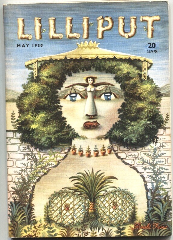Mag: Lilliput-May 1956-Pulp Fiction-Cheesecake Pix-Mervyn Peake Nursery Rhyme... (1956), raw, ungraded comic book — front cover