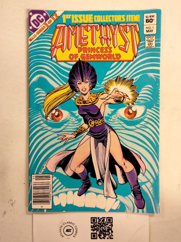 Amethyst Princess of Gemworld #1 (DC Comics), raw comic book in VF condition — front cover