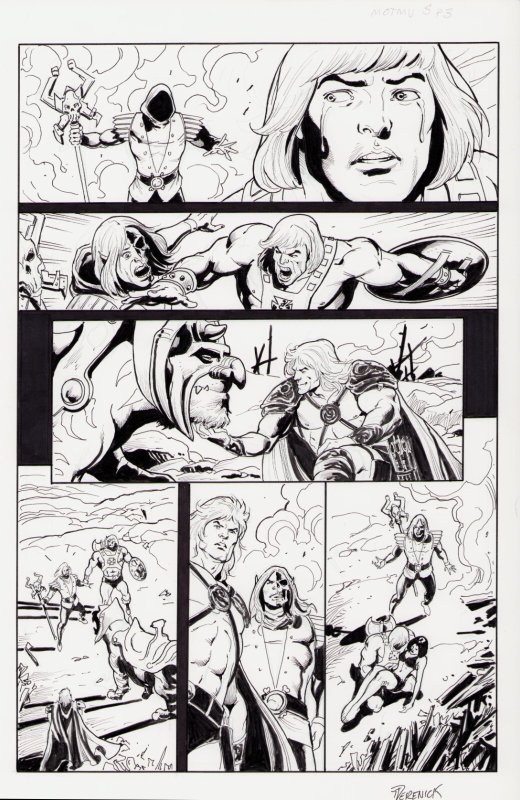 Masters of the Multiverse #5, raw, ungraded comic book — front cover