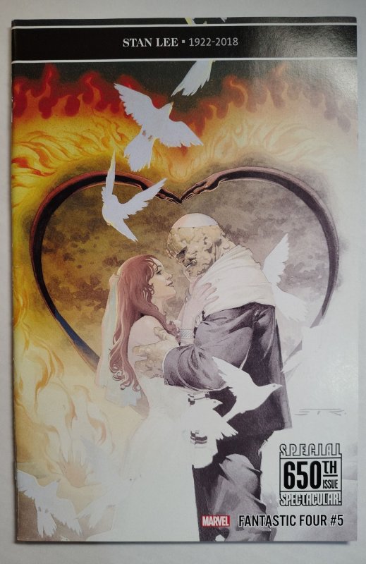 Fantastic Four #5 (Marvel Comics, 2019), raw comic book in NM+ condition — front cover