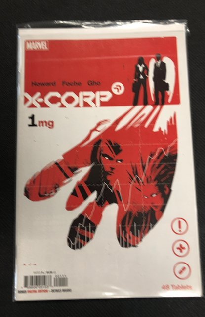 X-Corp #1 (Marvel Comics, 2021), raw, ungraded comic book — front cover