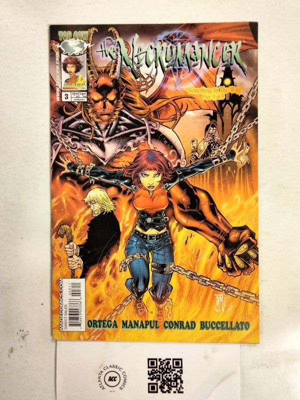 The Necromancer #3 (Top Cow), raw comic book in NM condition — front cover
