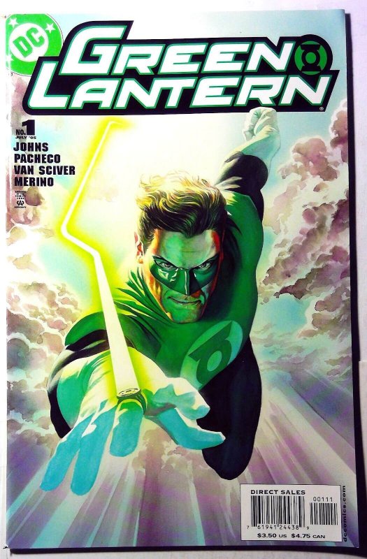Green Lantern 4th Series #1 (DC Comics, 2005), raw, ungraded comic book — front cover