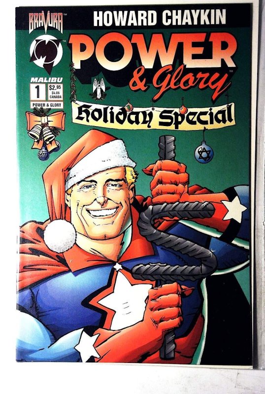 Power & Glory Holiday Special #1 (1994), raw, ungraded comic book — front cover