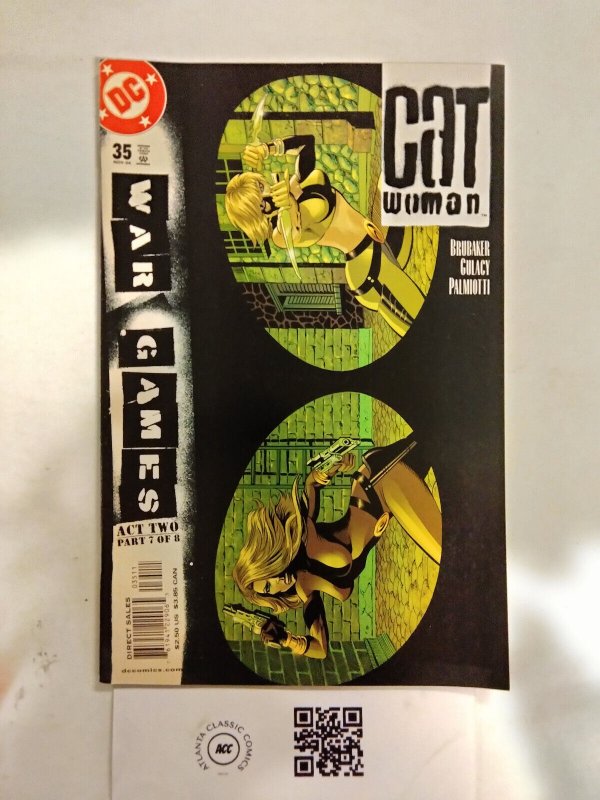 Catwoman #35 (DC Comics), raw comic book in NM condition — front cover