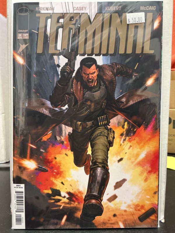 Terminal #3 (2026), raw, ungraded comic book — front cover