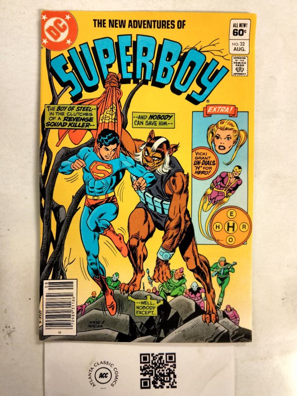 Superboy #32 (DC Comics), raw comic book in VF condition — front cover