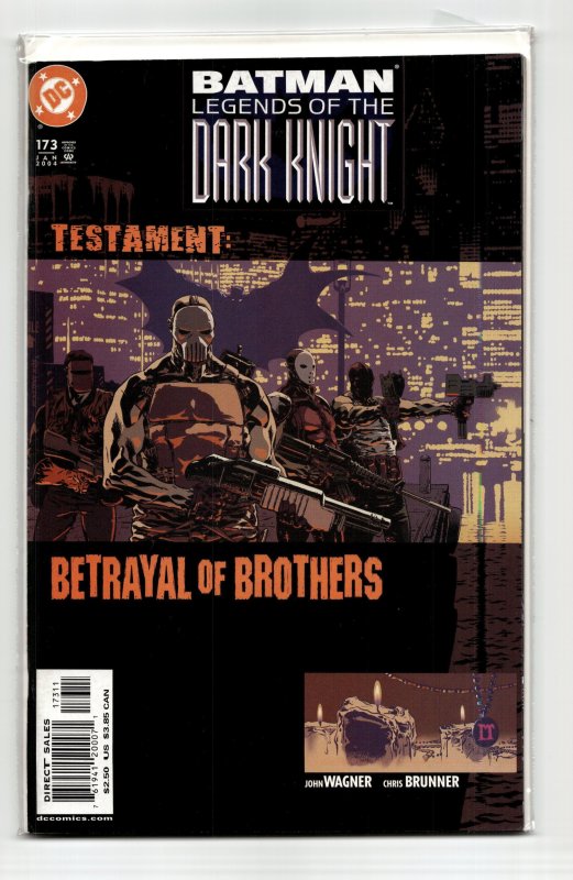 Batman: Legends of the Dark Knight #173 (DC Comics, 2004), raw, ungraded comic book — front cover