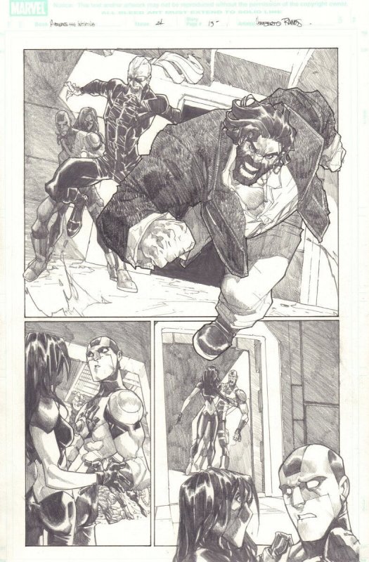 Avengers: The Initiative #24 (2008), raw, ungraded comic book — front cover