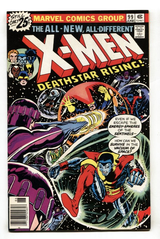 X-Men #99 - 1976 - Marvel - VF+ - Comic Book (Marvel Comics, 1976), raw comic book in VF+ condition — front cover