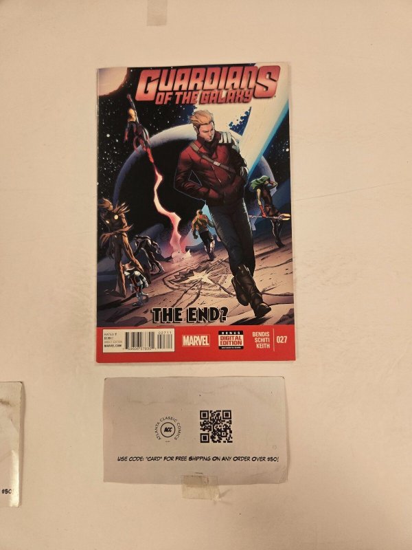 Guardians of the Galaxy #27 (Marvel Comics), raw comic book in NM condition — front cover