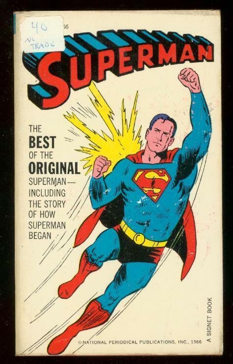 Superman Paperback 1966-1st Printing-Brainiac-Lois Lane VG (1966), raw comic book in VG condition — front cover