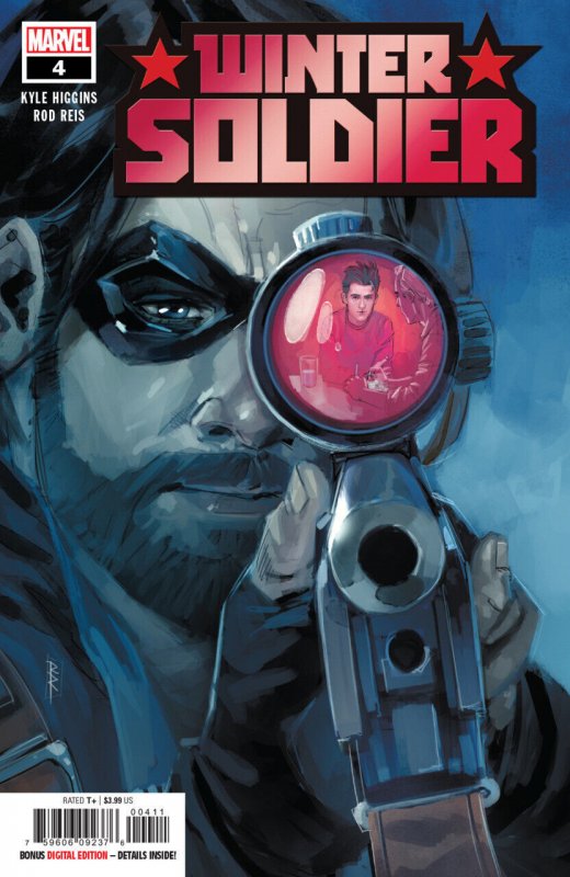 Winter Solider #4 (2018), raw comic book in VF/NM condition — front cover