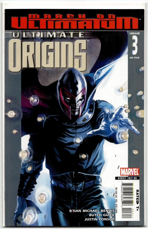 Ultimate Origins #4 (2008), raw, ungraded comic book — front cover