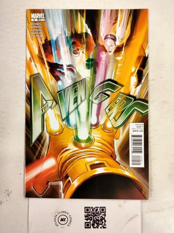 The Avengers #9 (Marvel Comics), raw comic book in NM condition — front cover