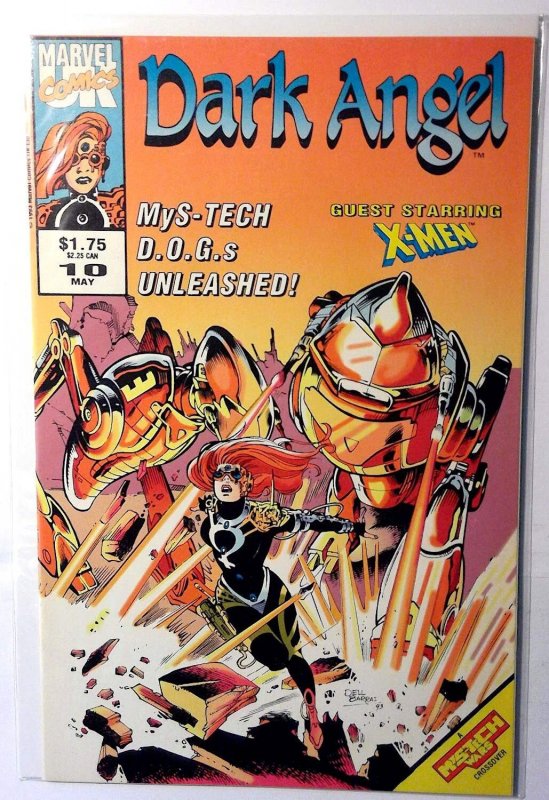 Dark Angel #10 (Marvel Comics, 1993), raw, ungraded comic book — front cover