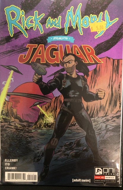 Rick and Morty Presents: Jaguar Variant Cover (2020) (2020), raw, ungraded comic book — front cover
