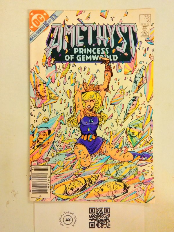 Amethyst #8 (DC Comics), raw comic book in VF condition — front cover