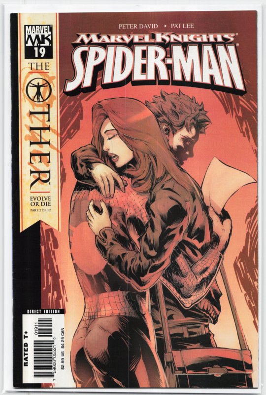 Marvel Knights Spider-Man #19 (Marvel Comics, 2005), raw, ungraded comic book — front cover