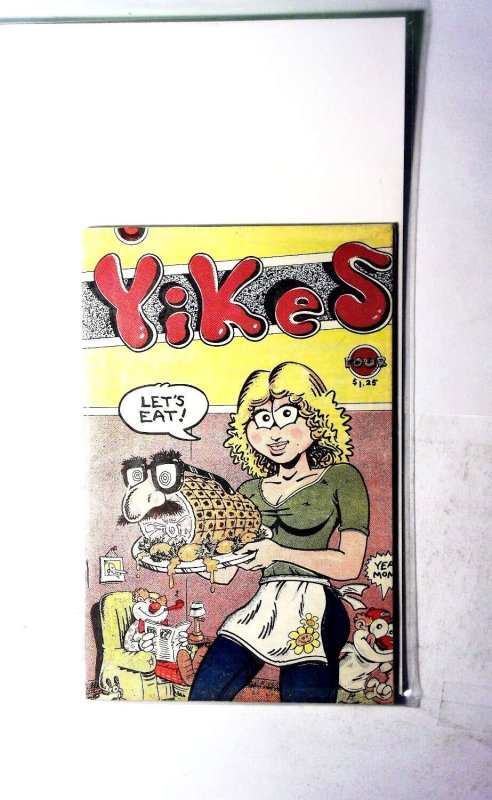 Yikes #4 (1980), raw, ungraded comic book — front cover