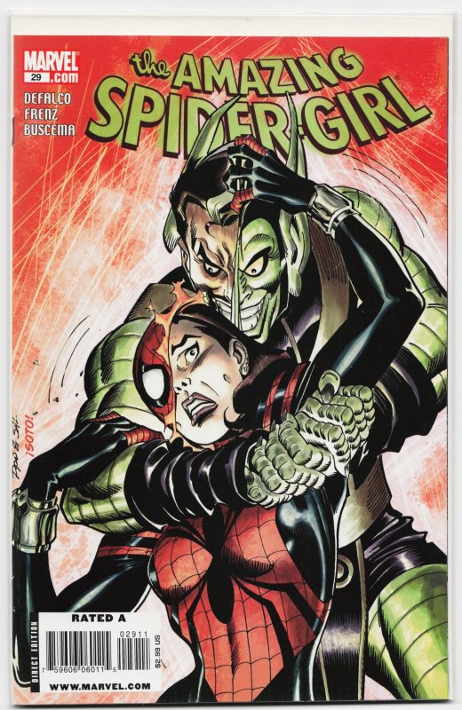 The Amazing Spider-Girl #29 (Marvel Comics, 2009), raw, ungraded comic book — front cover