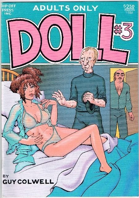 Doll #3, raw, ungraded comic book — front cover