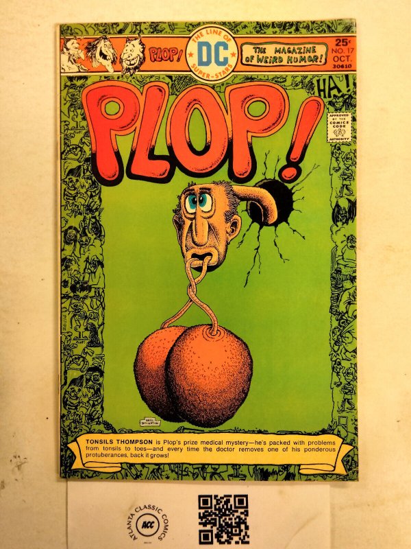 Plop! #17 (DC Comics), raw comic book in VF condition — front cover