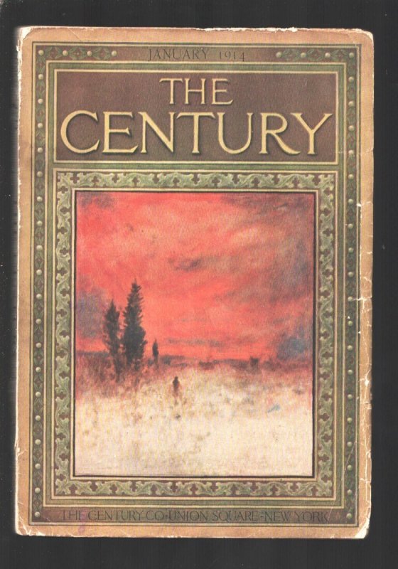 MAG: Century 1/1914-Cover by George Inness Jr.-H. G. Wells-Unique Art, Vintag..., raw, ungraded comic book — front cover
