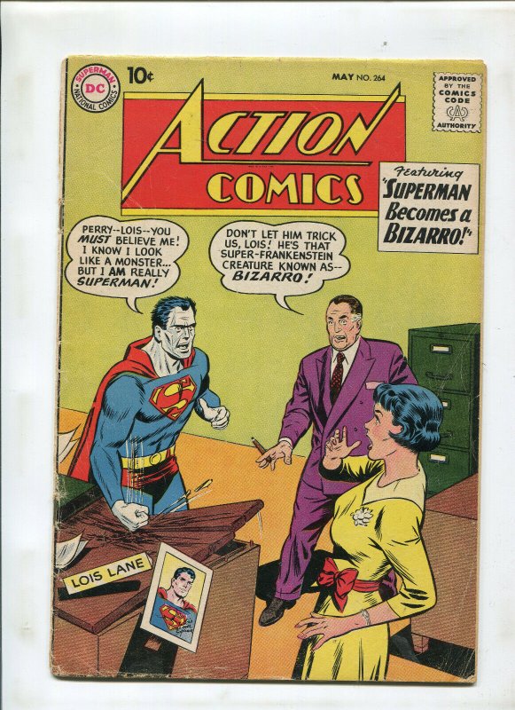 Action Comics #264 (DC Comics), raw comic book in 5.0 condition — front cover