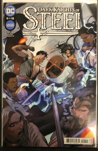 Dark Knights of Steel #9 (2023), raw, ungraded comic book — front cover