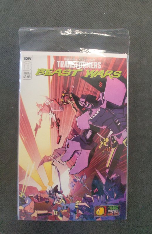 Transformers: Beast Wars #6 (2021), raw, ungraded comic book — front cover