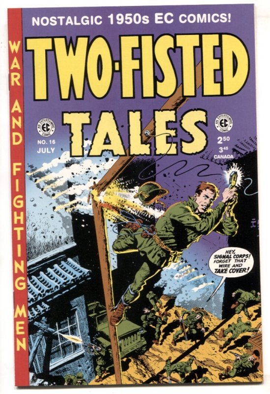 Two-Fisted Tales #16 (1996), raw comic book in VF/NM condition — front cover