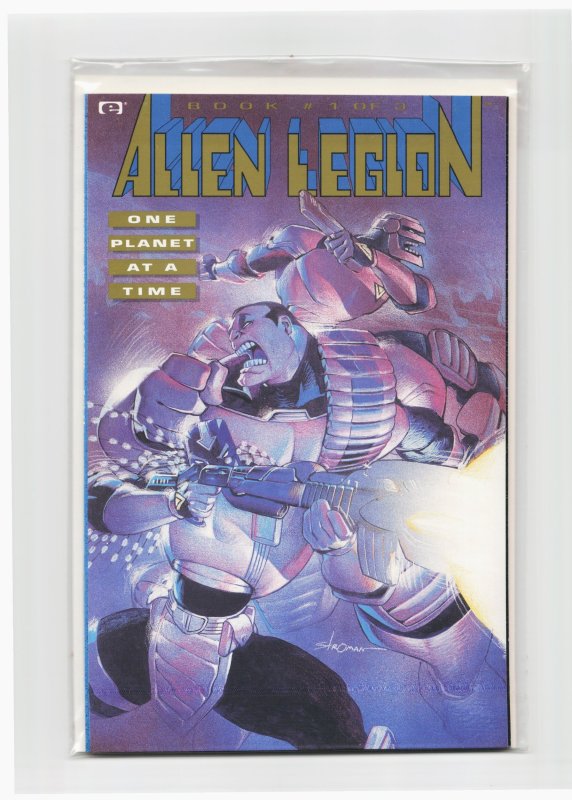 Alien Legion: One Planet at a Time #1 (Dark Horse Comics, 1993), raw, ungraded comic book — front cover