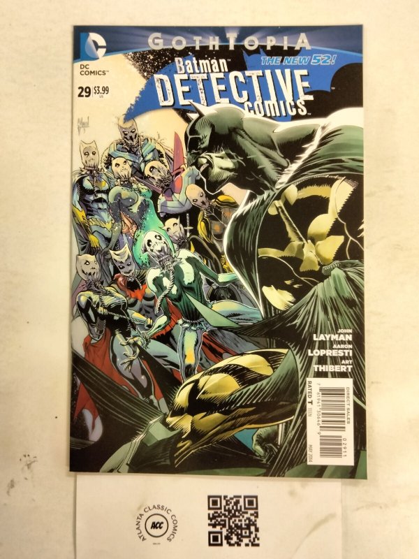 Detective Comics #29 (DC Comics), raw comic book in NM condition — front cover