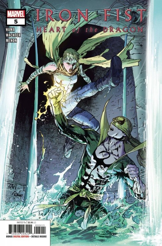 Iron Fist: Heart of the Dragon #5 (2021), raw comic book in NM condition — front cover