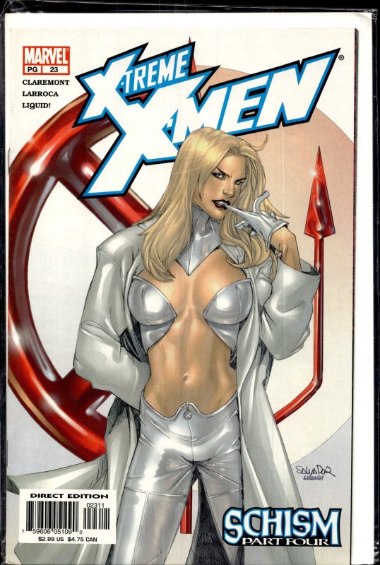 X-Treme X-Men #23 (2003), raw, ungraded comic book — front cover