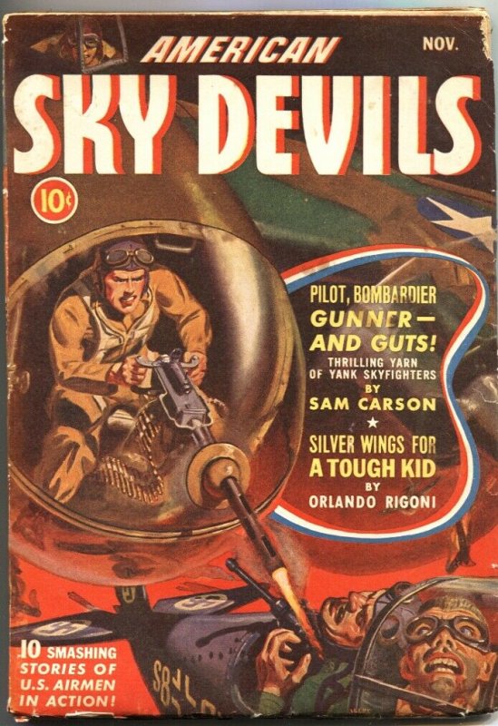 American Sky Devils #3 (Marvel Comics), raw, ungraded comic book — front cover