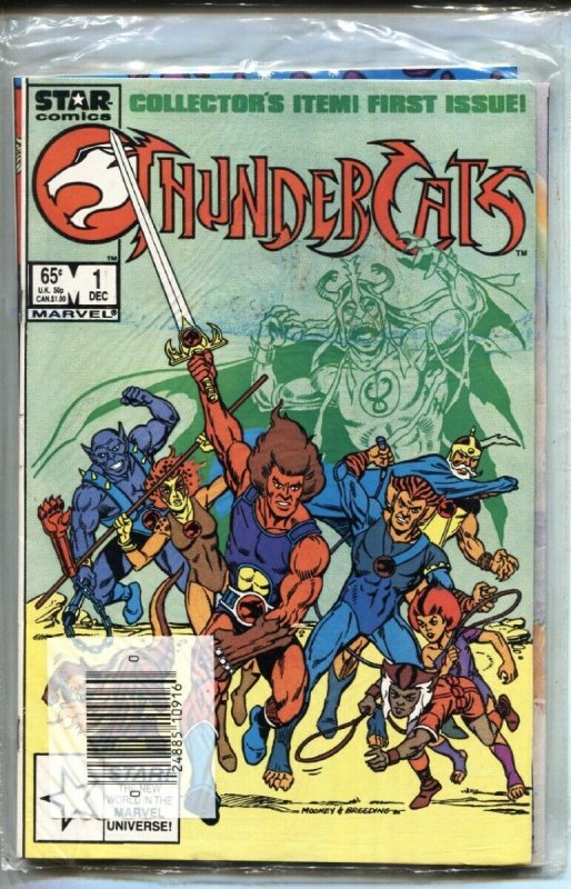 ThunderCats-Muppet Babies- Marvel Comics 3-Pak Thunder Cats #1, raw, ungraded comic book — front cover