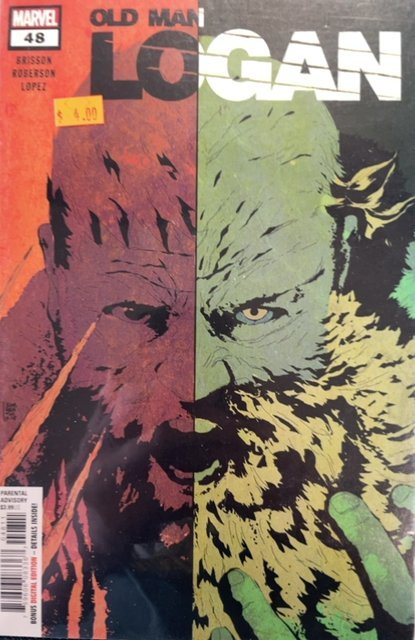 Old Man Logan #48 (Marvel Comics, 2018), raw, ungraded comic book — front cover