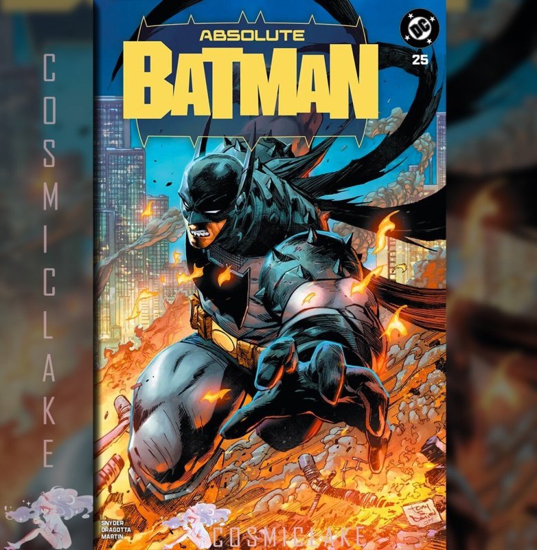 Absolute Batman #25 (DC Comics, 2025), raw, ungraded comic book — front cover