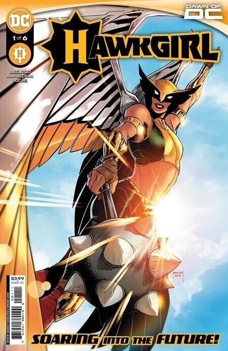 Hawkgirl #1 (DC Comics, 2023), raw, ungraded comic book — front cover