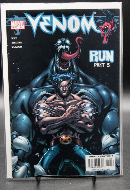 Venom #10 (Marvel Comics, 2004), raw comic book in NM condition — front cover