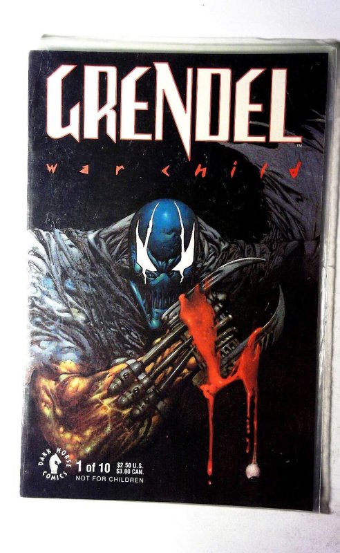 Grendel: War Child #1 (Dark Horse Comics, 1992), raw, ungraded comic book — front cover