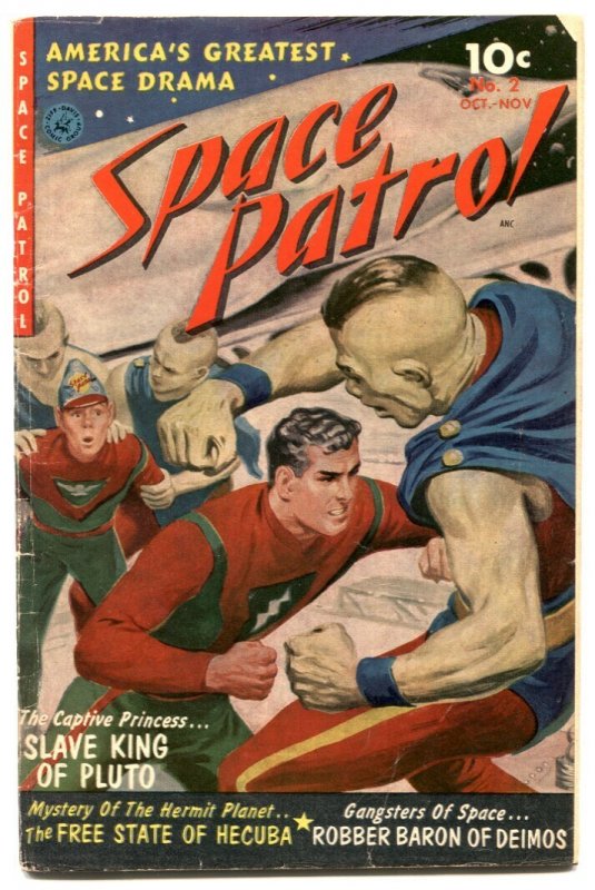 Space Patrol #2 - 1952 - Ziff-Davis - VG+ - Comic Book (Ziff-Davis, 1952), raw comic book in VG+ condition — front cover