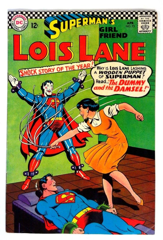 Superman's Girl Friend Lois Lane #73 (DC Comics, 1967), raw comic book in FN condition — front cover