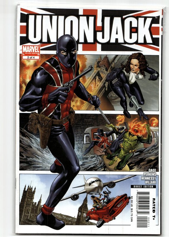 Union Jack #2 (2006), raw, ungraded comic book — front cover