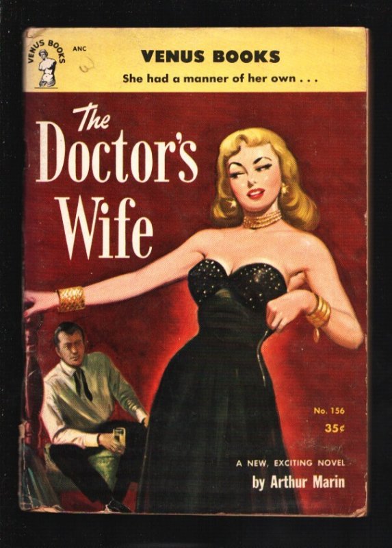 Venus Books #156 (1951), raw, ungraded comic book — front cover