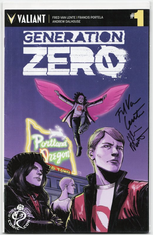 Generation Zero #5 (Valiant Comics, 2016), raw, ungraded comic book — front cover