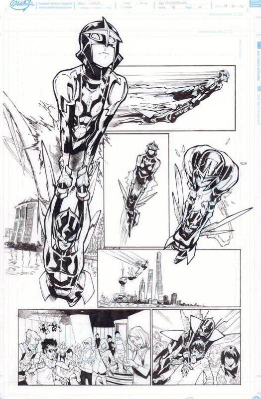 Champions #13 (Marvel Comics, 2017), raw, ungraded comic book — front cover
