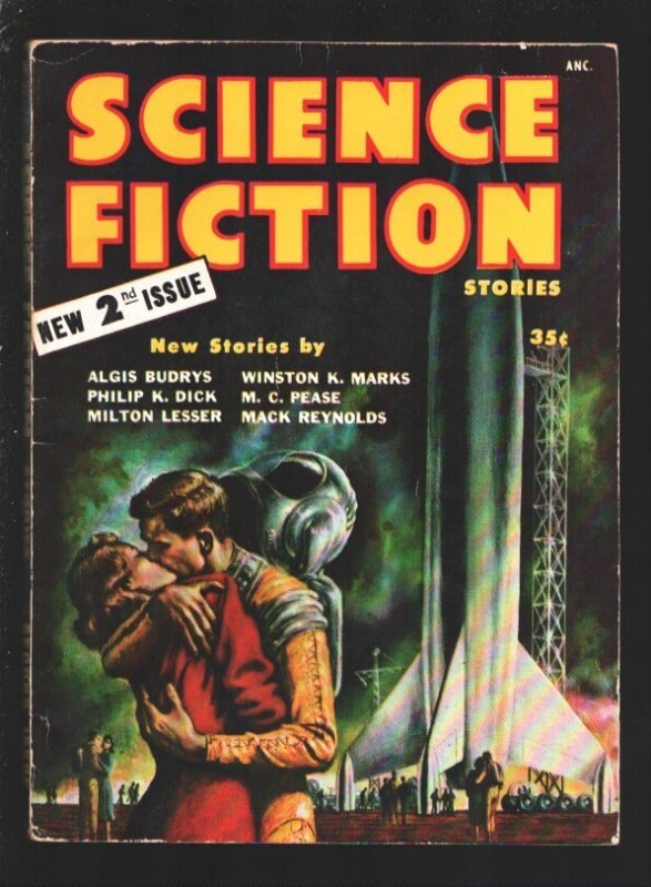Science Fiction Stories #2, raw, ungraded comic book — front cover